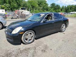 Infiniti Vehiculos salvage en venta: 2005 Infiniti G35