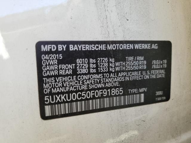 2015 BMW X6 SDRIVE35I