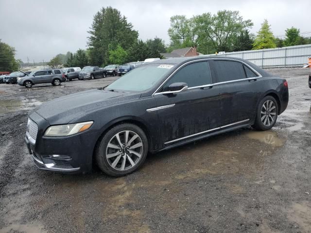 2018 Lincoln Continental