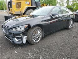 Infiniti salvage cars for sale: 2023 Infiniti Q50 Luxe