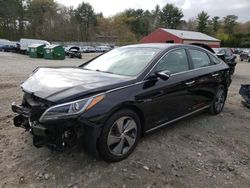 Hyundai salvage cars for sale: 2017 Hyundai Sonata Hybrid