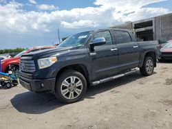 Salvage cars for sale from Copart Fredericksburg, VA: 2016 Toyota Tundra Crewmax 1794