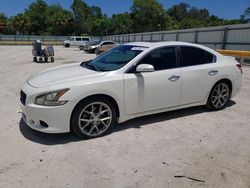 Vehiculos salvage en venta de Copart Fort Pierce, FL: 2011 Nissan Maxima S