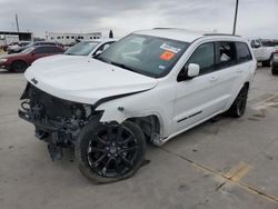 Jeep salvage cars for sale: 2017 Jeep Grand Cherokee Laredo