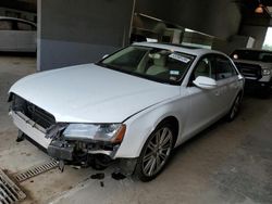 Audi A8 salvage cars for sale: 2012 Audi A8 L Quattro