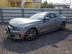 BMW 4 Series salvage cars for sale: 2024 BMW 430I