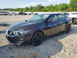 Salvage cars for sale from Copart Memphis, TN: 2017 Nissan Maxima 3.5S