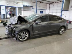 Vehiculos salvage en venta de Copart Pasco, WA: 2017 Ford Fusion SE Hybrid