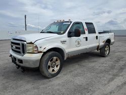 Ford salvage cars for sale: 2007 Ford F350 SRW Super Duty