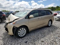 Toyota salvage cars for sale: 2014 Toyota Sienna XLE