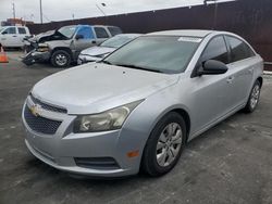 Salvage cars for sale from Copart Wilmington, CA: 2012 Chevrolet Cruze LS