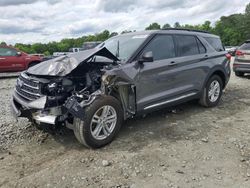 Salvage cars for sale from Copart Mebane, NC: 2023 Ford Explorer XLT