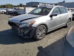 Salvage cars for sale from Copart Vallejo, CA: 2012 Honda Accord EXL