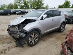 KIA Sportage salvage cars for sale: 2011 KIA Sportage EX