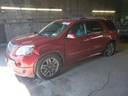 GMC salvage cars for sale: 2012 GMC Acadia Denali