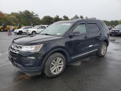 Salvage cars for sale from Copart Brookhaven, NY: 2018 Ford Explorer XLT