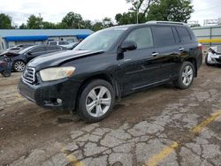 Toyota Highlander salvage cars for sale: 2008 Toyota Highlander Limited