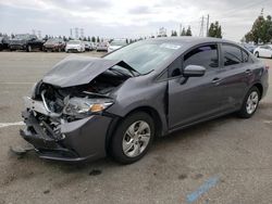 Honda Civic salvage cars for sale: 2014 Honda Civic LX