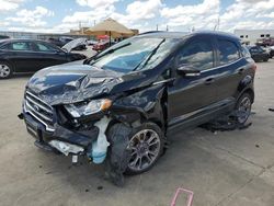 2020 Ford Ecosport Titanium en venta en Grand Prairie, TX
