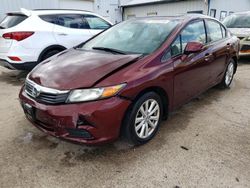 2012 Honda Civic EX en venta en Pekin, IL