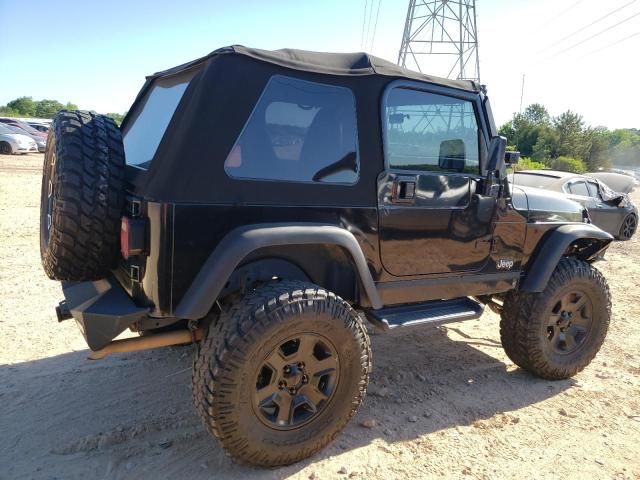 2000 Jeep Wrangler / TJ Sahara