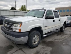 Chevrolet salvage cars for sale: 2005 Chevrolet Silverado K2500 Heavy Duty