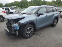 Toyota Highlander xle salvage cars for sale: 2021 Toyota Highlander XLE