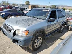 Salvage cars for sale from Copart San Martin, CA: 2000 Nissan Pathfinder LE