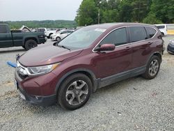 Salvage cars for sale from Copart Concord, NC: 2018 Honda CR-V EX