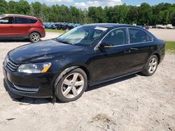 Vehiculos salvage en venta de Copart Charles City, VA: 2012 Volkswagen Passat SE