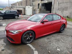Alfa Romeo salvage cars for sale: 2017 Alfa Romeo Giulia TI