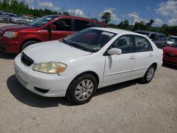 Toyota Vehiculos salvage en venta: 2004 Toyota Corolla CE