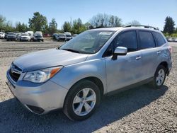 Subaru salvage cars for sale: 2015 Subaru Forester 2.5I Premium