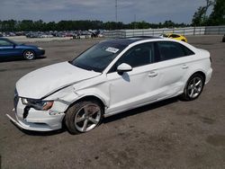 Vehiculos salvage en venta de Copart Dunn, NC: 2016 Audi A3 Premium