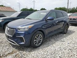 Salvage cars for sale from Copart Columbus, OH: 2017 Hyundai Santa FE SE