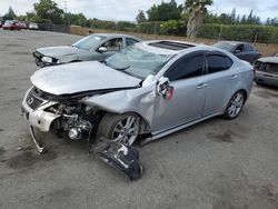 Salvage cars for sale from Copart San Martin, CA: 2012 Lexus IS 250