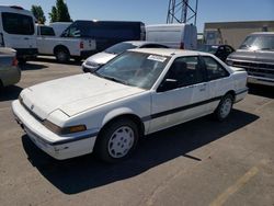 Vehiculos salvage en venta de Copart Hayward, CA: 1989 Honda Accord LXI