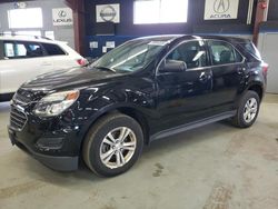 Chevrolet Equinox LS salvage cars for sale: 2017 Chevrolet Equinox LS