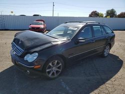 Mercedes-Benz salvage cars for sale: 2005 Mercedes-Benz C 240 Sportwagon 4matic