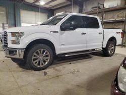 Salvage cars for sale from Copart Eldridge, IA: 2016 Ford F150 Supercrew