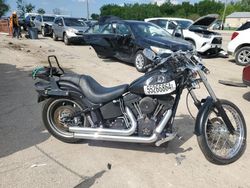 Salvage cars for sale from Copart Pekin, IL: 2007 Harley-Davidson Fxstb