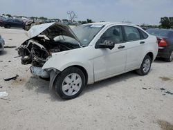 Salvage cars for sale from Copart San Antonio, TX: 2011 Ford Focus S