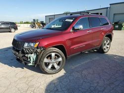2016 Jeep Grand Cherokee Limited en venta en Kansas City, KS