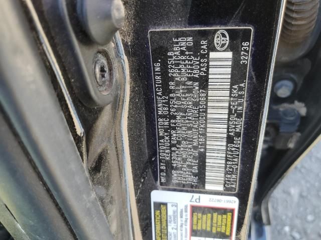 2012 Toyota Camry Base