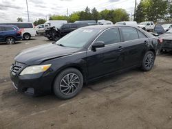 Toyota Camry salvage cars for sale: 2011 Toyota Camry Base