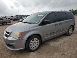 Salvage cars for sale from Copart Houston, TX: 2014 Dodge Grand Caravan SE