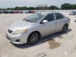 Salvage cars for sale from Copart San Antonio, TX: 2010 Toyota Corolla Base