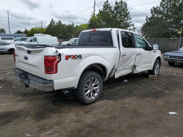 2015 Ford F150 Supercrew