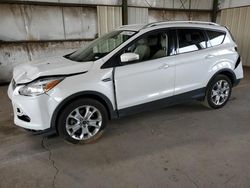 Ford Escape Titanium salvage cars for sale: 2016 Ford Escape Titanium