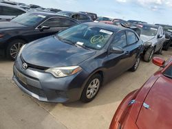 Toyota Vehiculos salvage en venta: 2014 Toyota Corolla L